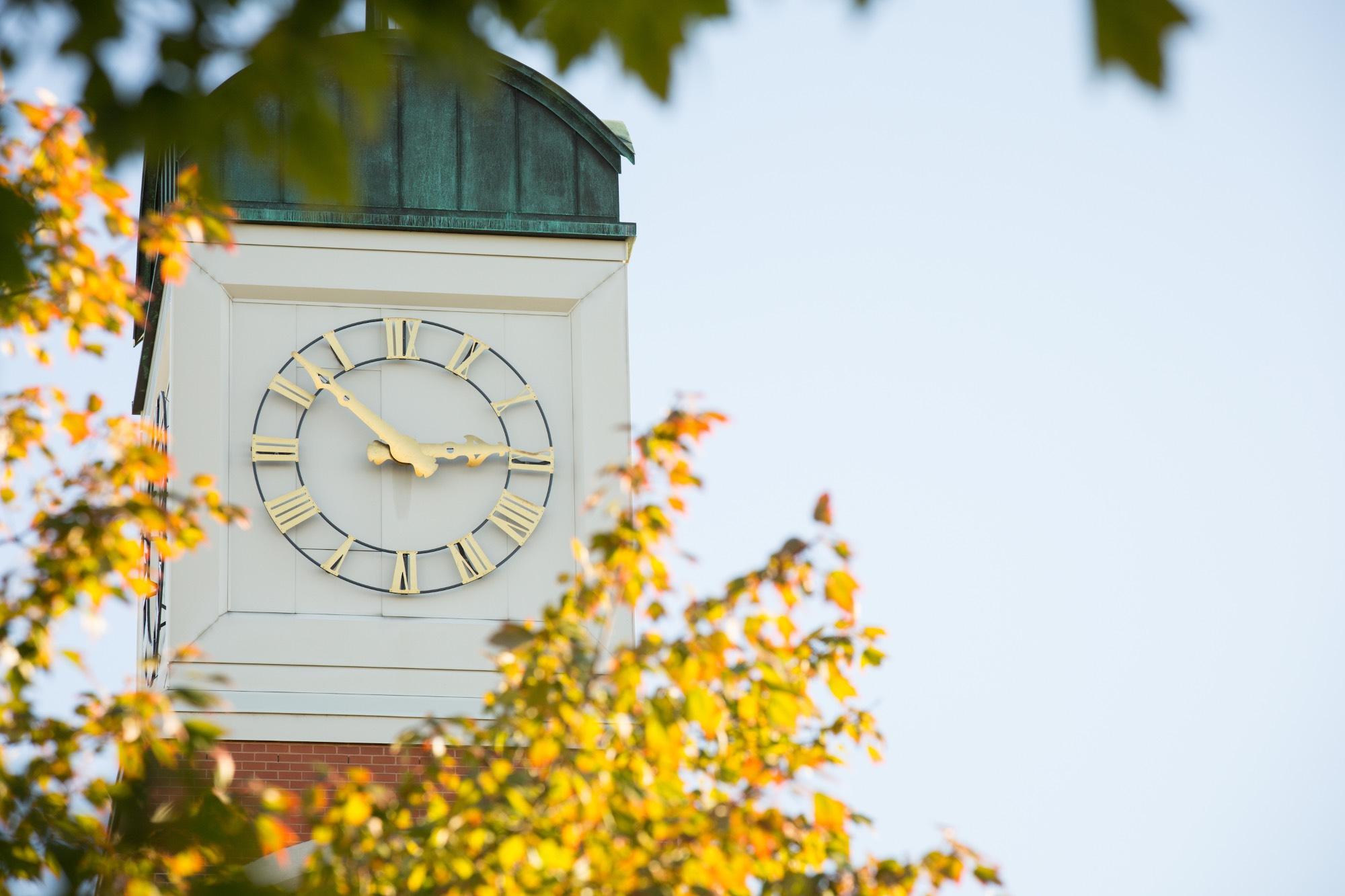 Clocktower in Fall